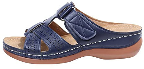 Hausschuhe Damen Elegante Schöne Große Größe Europa Und Die Vereinigten Staaten Lässig Hang Mit Erwachsenen Sale Angebote Sommer Hausschuhe Ein Wort Sandalen Günstig Badeschlappen Leichte Bequeme
