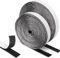WISYOK Klettband Selbstklebend 8 Meter Extra Stark, Doppelseitiges Klettverschluss Selbstklebend 20mm Breit, Klettverschluss selbstklebend, Klettband Fliegengitter (Schwarz)