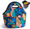 Desing Wish Bolsa Termica Porta Alimentos Mujer Hombres Neopreno Porta Bolsa Comida Trabajo Bolsa Merienda Fiambrera Bolsas Termicas Almuerzo Saco Termico Isotermica Portatil Lunch Bag Lonchera Picnic