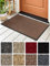 Carpet Diem Prestige Schmutzfangmatte schön und haltbar, Premium Fußmatte innen & außen - Sauberlaufmatte für Eingangsbereich, Flur & Haustür - Braun 80x120 cm