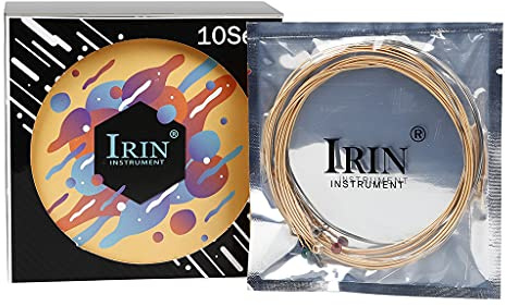 6 Stück/Set A650 Gitarrensaiten Metall Gitarrensaiten Instrumentenzubehör