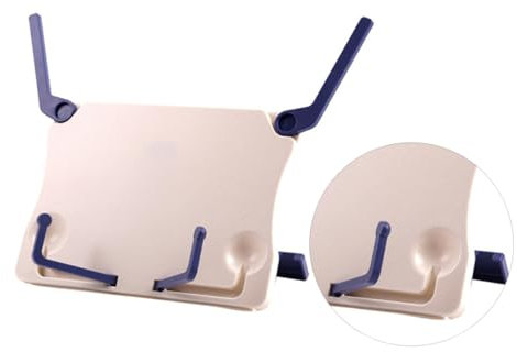 Toyvian Folding Music Holder Portable Book Stand Multi-purpose Display Rack for Study