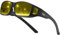 DUCO Polarisierte Nachtfahrtbrille Überbrille für Korrektionsbrille für Brillenträger Polarisierte Nachtsichtbrille 8953Y (L,Mattschwarz)