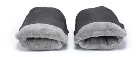 1 Paar Handschuhe, warme Fäustlinge, winddicht, Kinderwagen-Handmuff geteilte Babywagen-Handschuhe