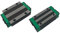 HGH20HA HGW20HC HGH25HA HGW25HC Längerer Schlitten for HGR20 HGR25 Schienengleitlager for CNC-Fräser Führungsschienenteile(2PCS HGH20HA)