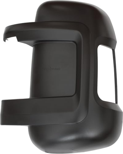M MODECAR Spiegelkappe Außenspiegelgehäuse Links (Fahrerseite) für Fiat Ducato, Citroen Jumper & Peugeot Boxer (ab 2006) – Schwarz – Hochwertiger Kunststoff – Neu