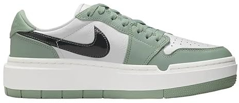 NIKE Air Jordan 1 Elevate Low DH7004-300 Damen Sneaker, Jade Smoke/Weiß/Anthrazit, Plateau-Stil, Lifestyle (EU Schuhgrößensystem, Erwachsene, Damen, Numerisch, M, 39)