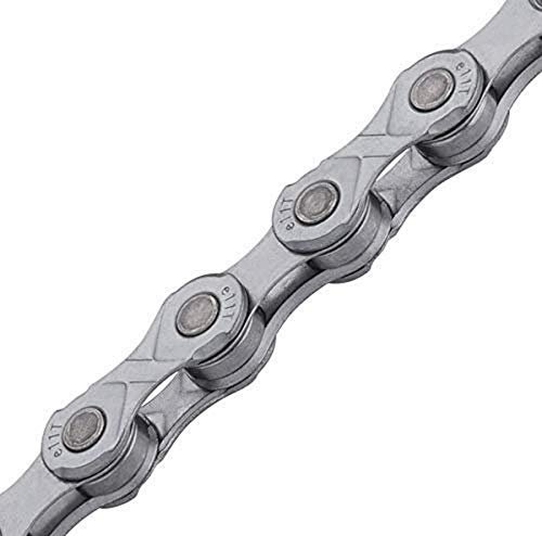 KMC X11E Turbo Fahrrad Kette, Silber, 126L