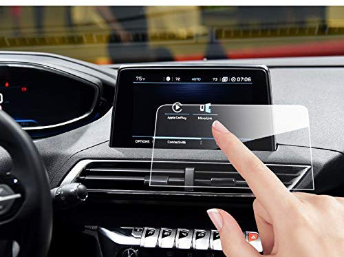 LFOTPP 3008 5008 GT 8 Pulgadas Protector Pantalla Navegación, GPS Radio Cristal Templado Coche Interior Accesorios