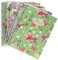 Pigna, Maxi Spiralgebundene Notizbücher Natur Blumen, A4 22x29,7 cm, mit 4 Löchern und Mikroperforation, 1R innen, liniert, 80 g/qm, Recyclingpapier, sortierte Themen, 5