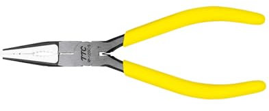 Tsunoda, RPP-165SC-S, Replaceable Resin Jaw Long Nose Pliers, 165mm