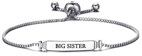 Philip Jones Big Sister ID Freundschaftsarmband mit Zircondia®-Kristallen