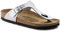 BIRKENSTOCK Damen Open-Back Gizeh Antq Lace Bflr, Silber