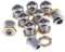 H HILABEE 10pcs Drum Air Vent Mit Dichtung Bass Tom Snare Drum Parts Zubehör