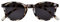 OPULIZE Zen Piccolo Leggero Uomo Donna Tartarugato Marrone Chiaro Opaco Lettori Sole Occhiali Da Lettura UV400 S24-1T +3,00