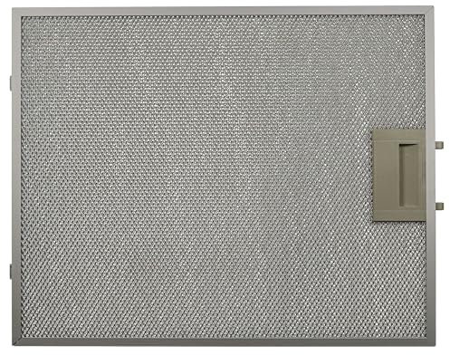 vhbw Filtre anti-graisse compatible avec Bosch DIA097A50/01, DIA097A50/02, DIA09D650/01 hotte de cuisine - 34,9 x 29,6 x 0,8 cm, métal