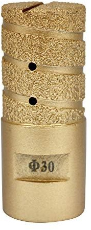 Premium Profi Diamant Fliesenfräser - Vollbohrer, Fliesenbohrer, Trockenbohrer, Fingerfräser Ø 10mm-20 mm-30mm M14 Aufnahme 30mm