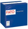 Fato, Einweg-Papierservietten, Ideal für Aperitifs und Cocktails, Packung mit 100 Servietten, Größe 24x24, 4-fach gefaltet, 2-lagig, Farbe Mitternachtsblau, 100% reines Zellulosepapier, FSC