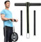 Brebebe Unterarm-Handgelenk-Roller, Fitness-Blaster, Armtrainer, Handgelenk-Trainer, Unterarm-Muskelkraft-Trainingswerkzeuge, Gewicht tragende Seilrolle mit rutschfestem Kissen, Seil für Hanteln