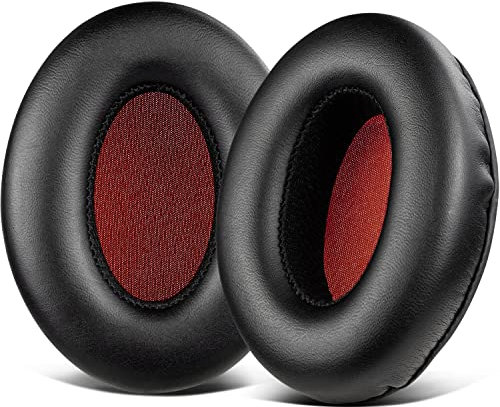SOULWIT Cuscinetti in Pelle Proteica di Ricambio per Sennheiser Momentum 1.0 Wireless Over/Around Ear Cuffie, Cuscinetti Auricolari con Isolamento Acustico Memory Foam