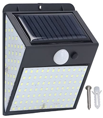 Solar Lights Outdoor,170 LED Solar Security Light,IP65 Waterproof Outdoor Motion Sensor Light,Outside Solar Powered Lighting for Wall Garden Fence Garage Front Door(1Pack) [Energy Class A+++]