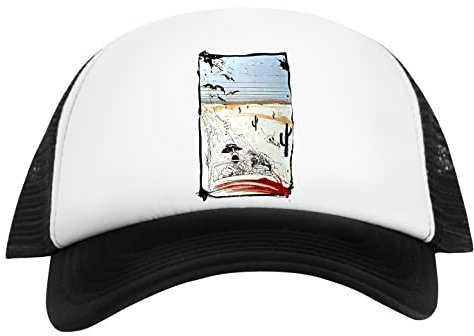 Suzetee Angst Und Das Ist Fledermausland - Abscheu In Las Vegas Weiße Baseball-Hysteresenkappe Für Kinder, Unisex