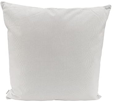 CB Home & Style Outdoor Garten Kissen XXL Lounge Deko Uni Wasserabweisend 60 x 60 cm (Silber)