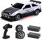 ACAMMZAR Ferngesteuertes Auto, 1:16 25KM/H RC Drift Car, 4WD RC Auto mit mit LED-Leuchten, Zwei Batterien, Geschenke für ab 4,5,6,7,8 + Jahre Kinder und Erwachsene,Schwarz