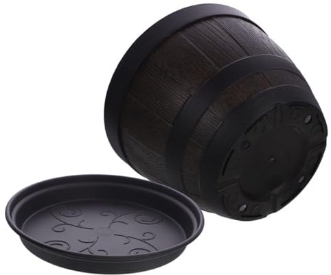 CIMAXIC Ensemble De Petits Pots De Fleurs Plateau De Jardin Pot De Fleurs pour Terrasse Décoration De La Maison