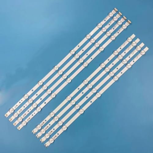 HJHUUA Nuevo 8 uds/Kit de tira de LED for SAMSUNG 50 TV UN50H5303 UN50EH5000 DF500BGA B1 BN96 28770A BN96 35206A D3GE 500SMA R3 LM41 00001Q