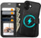 OCASE for iPhone 16 Plus Case, Detachable 2 in 1 PU Leather Wallet Case with RFID Blocking, Wireless Charging, Card Holders, Kickstand, Shockproof Removable Phone Cover, Black