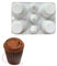 iSpchen Moules en silicone Gâteau Tasse à café Couvercle de tasse à café Moule à gâteau DIY Fondant Gâteau Bonbons Gelée Moules à pâtisserie Moule en silicone Moule à chocolat, #04