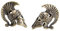 OSOLADY 2st DIY-Material DIY Anhänger Antike Abstandsperlen Charm-anhänger Selber Machen Schlüsselbandperle Halskette Armband Helmperlenanhänger Retro-Helm Messing