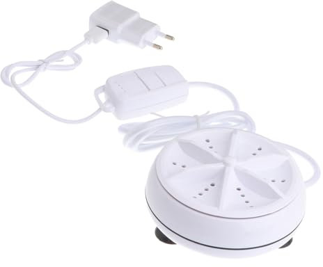 Gatuida Kleiner Waschmaschine Tragbare Reisewaschmaschine Abs Harz Kompakt Für Unterwäsche Und Kleine Kleidung Ohne Wasserverbrauch