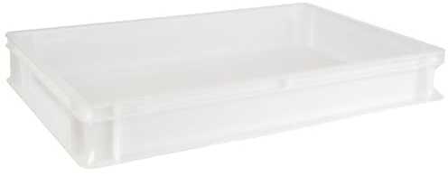 APS 82442 Teigbehälter - Pizzaballenbox, stapelbar, Fassungsvermögen 14 Liter, Innenmaß 56,5 x 36,5 cm, zum professionellen frischhalten und gären von Teigballen