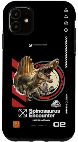 Jurassic World Rebirth Spinosaurus Encounter Hülle für iPhone 11
