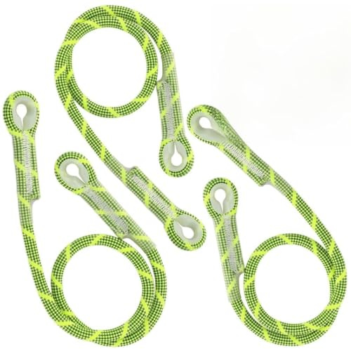 Kronabelle Confezione da 3 corde Prusik pre-cucite da 10 mm, in nylon resistente al calore, con kevlar e poliestere, per arrampicata, salvataggio e altre attività all'aperto