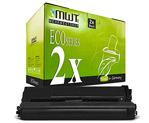 2X MWT Toner kompatibel für Brother HL-L 9310 wie TN-910BK TN910BK TN910 TN-910 Black