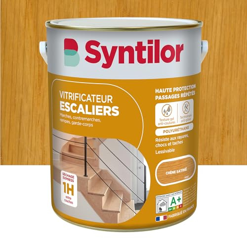Syntilor - Vitrificateur Escaliers Chêne Satiné 2,5L