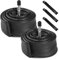 YunSCM 2Pcs 45/57-406 Verdickung 20 Zoll Schlauch 20x1.75/1.95/2.25 Autoventil/Schrader ventil 34mm kompatibel 20 Zoll Fahrradschlauch/E-Fahrrad 20x1.75 20x1.95 20x2.0 20x2.10 20x2.125 20x2.25
