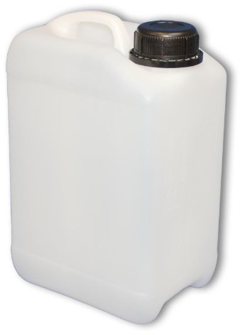 Lot de 50 bidons 3 L Plastique HDPE, Ouverture DIN45, qualité Alimentaire (50x22005)
