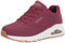 Skechers Damen 73690 sneakers, Burgundy Durabuck, 39 EU