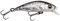 Savage Gear 3D Sticklebait Twitch - Wobbler, Größe/Gewicht/Farbe:4.5cm / 4g / Black Silver