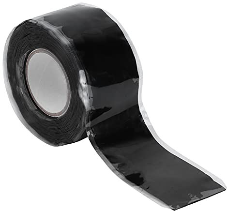 Cinta de silicona, cinta de silicona ignífuga de doble cara Cinta aislante de alta temperatura para tuberías para mantenimiento de emergencia de automóviles