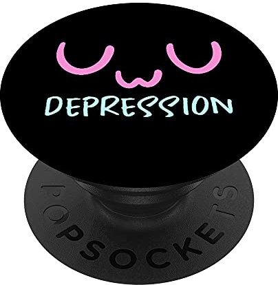 UwU Depression Aesthetic Pastel Goth PopSockets mit austauschbarem PopGrip