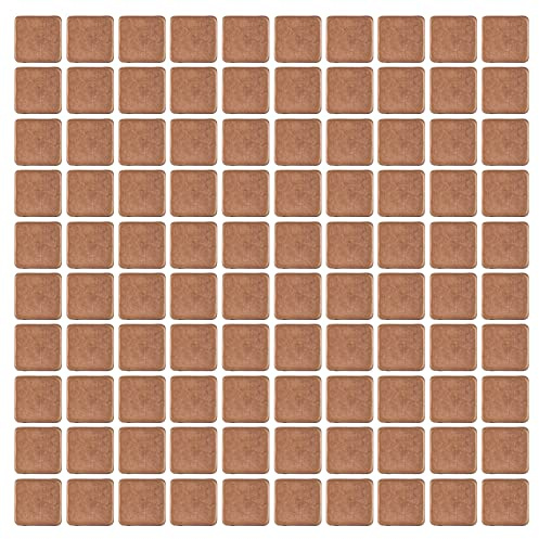100 Stück 15 Mm GPU CPU Thermal Heatsink Copper Pad, Copper Pad Shim Thermal Kit, Mehrere Dickenoptionen Kupferplattenkühler Kleiner Kühlkörper Zum Kühlen von PC-Komponenten(15 x 15 x 0,5mm)