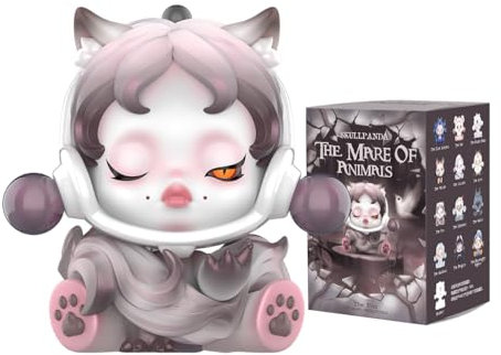 POP MART Skullpanda The Mare of Animals Series-1PC Pop Figuren Zufällige Figuren Actionfiguren Sammelfiguren und Sammler Kunstspielzeug Spielzeug Figuren Geschenk