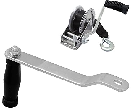 Watris Veiyi Replacement Winch Handle, Crank Handle, Trailer Handle Replacement, Ergonomic Winch Grip Comfortable Grip Winch Handle Replacement Accessory for Boat Trailer Marine Sailboat
