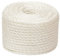 vidaXL Cuerda de Trabajo Seguridad Escalada Camping Torcida Bricolaje Artesanía Multiusos Aire Libre Exterior Polipropileno Blanco 16 mm 50 m