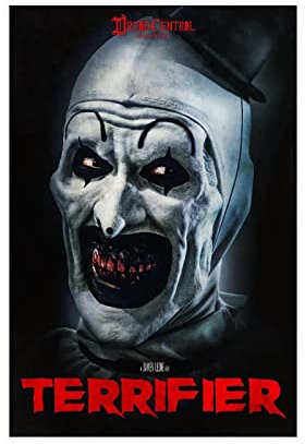 Filmposter Terrifier, Leinwand, Schlafzimmer, Dekoration, Sport, Landschaft, Büro, Raumdekoration, Geschenk, ohne Rahmen, 30 x 45 cm